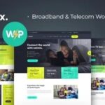 Netmix Broadband & Telecom Internet Provider WordPress Theme Nulled Free Download