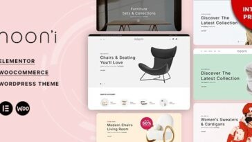 Nooni Furniture & Fashion WooCommerce Theme Nulled Free Download