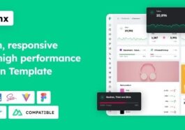 Pinx Vuejs Nuxt Tailwind + Naive Admin Dashboard Template Nulled Free Download