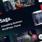 Saga Business Consulting WordPress Theme Nulled Free Download