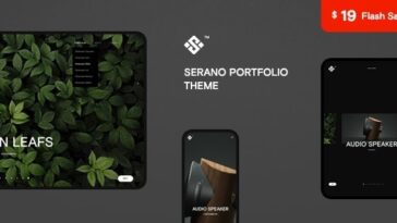 Serano Creative Portfolio Theme Nulled Free Download
