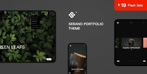 Serano Creative Portfolio Theme Nulled Free Download