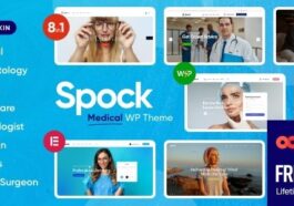 Spock Medical Elementor Multi-skin WordPress Theme Nulled Free Download