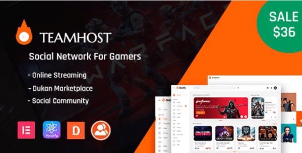 TeamHost Gaming Community & Digital Marketplace Nulled Free Download