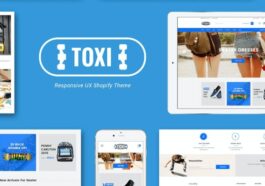 Toxi Responsive UX Shopify Theme Free Download