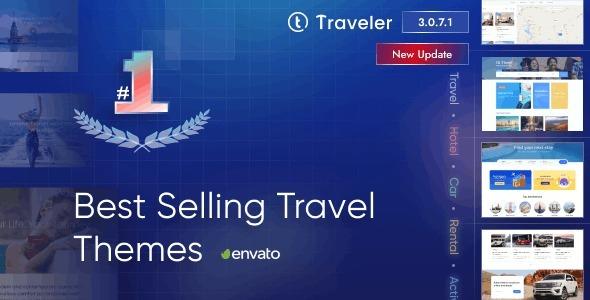 Traveler Travel Booking WordPress Theme Nulled Free Download
