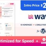 Wavy Modern & Lightweight Blog for WordPress Nulled Free Download