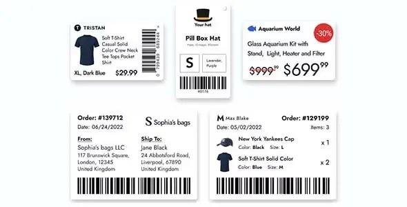 WooCommerce Product Barcode Labels Printer Nulled Free Download