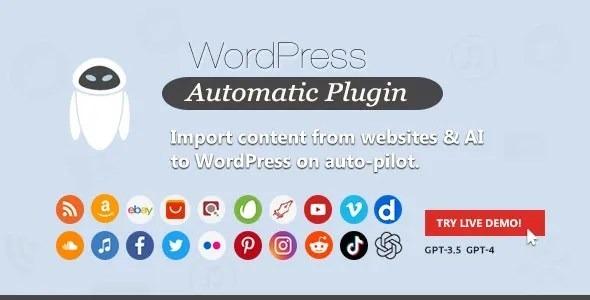 Wordpress Automatic Plugin Nulled Free Download