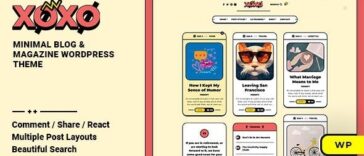 Xoxo Blog & Magazine WordPress Theme Nulled Free Download