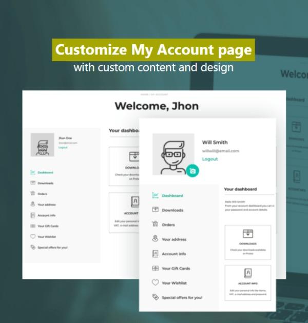 YITH WooCommerce Customize My Account Page Premium Nulled Free Download