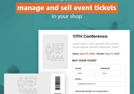 YITH Woocommerce Event Tickets Premium Nulled Free Download