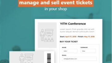 YITH Woocommerce Event Tickets Premium Nulled Free Download