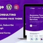 Zungo Creative Consulting Business WordPress Landing Page Theme Nulled Free Download