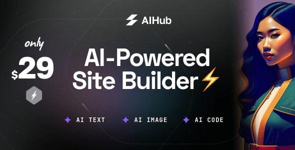 AI Hub AI Powered Startup & Technology WordPress Theme Nulled Free Download