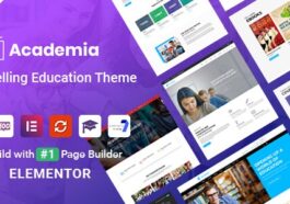 Academia Responsive Education Theme For WordPress Nulled Free Download