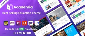 Academia Responsive Education Theme For WordPress Nulled Free Download