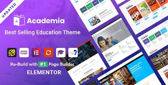 Academia Responsive Education Theme For WordPress Nulled Free Download