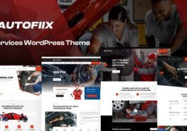 Autofiix Car Services WordPress Theme Nulled Free Download