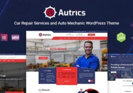 Autrics Car Services and Auto Mechanic WordPress Theme Nulled Free Download