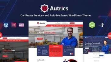Autrics Car Services and Auto Mechanic WordPress Theme Nulled Free Download