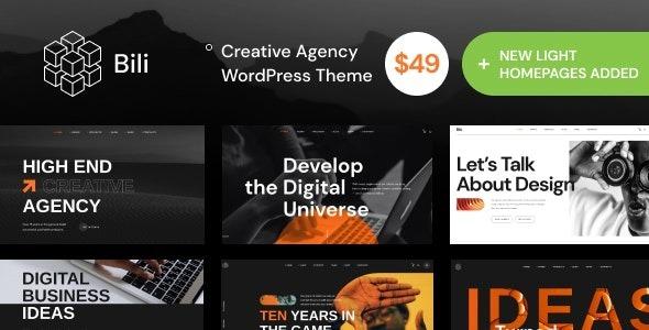 Bili Creative Agency WordPress Theme Nulled Free Download