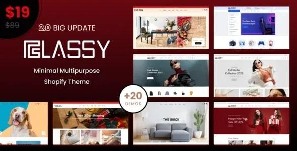 Classy Minimal Multipurpose Shopify Theme OS 2.0 Nulled Free Download