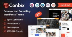 Conbix Business Consulting WordPress Theme Nulled Free Download