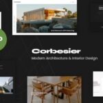 Corbesier Modern Architecture & Interior Design WordPress Theme Nulled Free Download