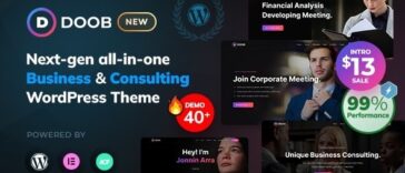 Doob Business & Consulting WordPress Theme Nulled Free Download