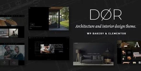 Dør Modern Architecture and Interior Design Theme Nulled Free Download