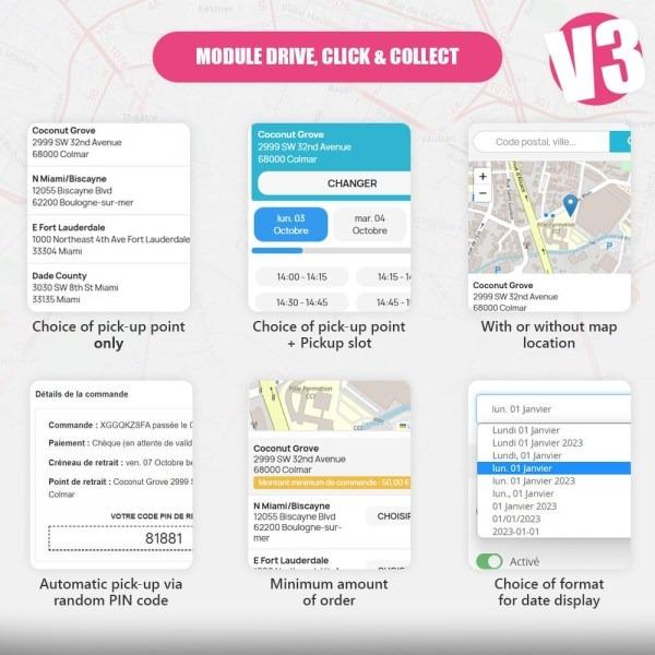 Drive and Click & Collect Pick up in-store Prestashop Nulled Free Download