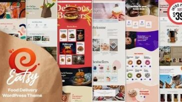 Eatsy Food Delivery WordPress Theme Nulled Free Download