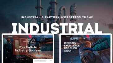 Endustry Industrial & Factory WordPress Theme Nulled Free Download