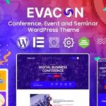 Evacon Event & Conference WordPress Theme Nulled Free Download
