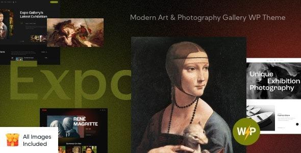 Expo Modern Art & Photography Gallery WordPress Theme Nulled Free Download