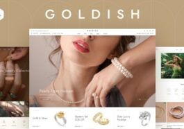 Goldish Jewelry Store WooCommerce Theme Nulled Free Download