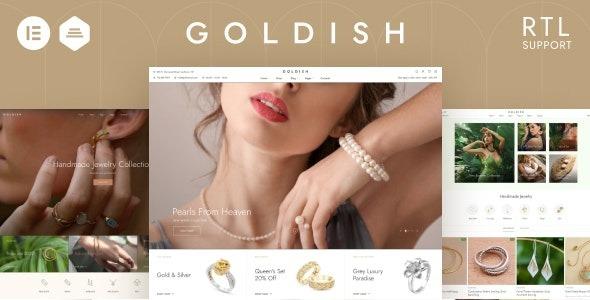 Goldish Jewelry Store WooCommerce Theme Nulled Free Download
