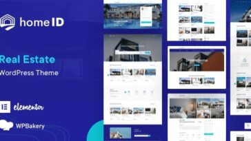 HomeID Real Estate WordPress Theme Nulled Free Download
