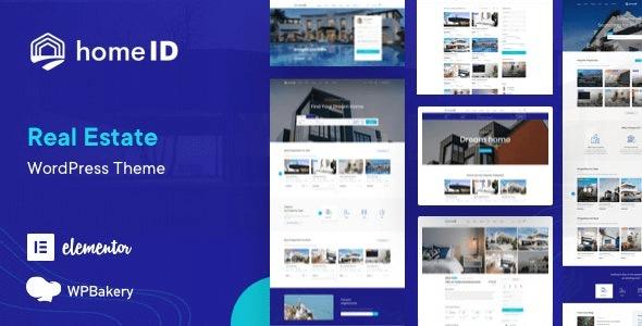 HomeID Real Estate WordPress Theme Nulled Free Download
