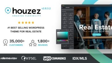 Houzez Real Estate WordPress Theme Nulled Free Download