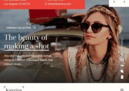 Katerina Photography & Portfolio WordPress Theme Nulled Free Download