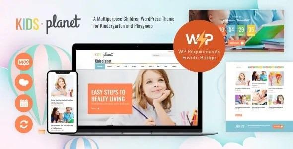 Kids Planet A Multipurpose Children WP Theme Nulled Free Download
