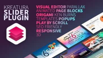 Kreatura Slider  + Templates (Previously LayerSlider) Nulled Free Download