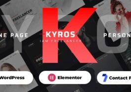 Kyros Personal Portfolio CV Resume Theme Nulled Free Download