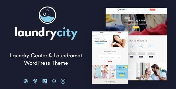 Laundry City Dry Cleaning Services WordPress Theme Nulled Free Download