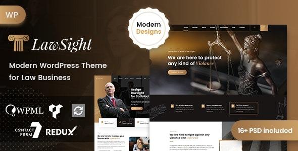 Lawsight Law & Lawyer WordPress Nulled Free Download