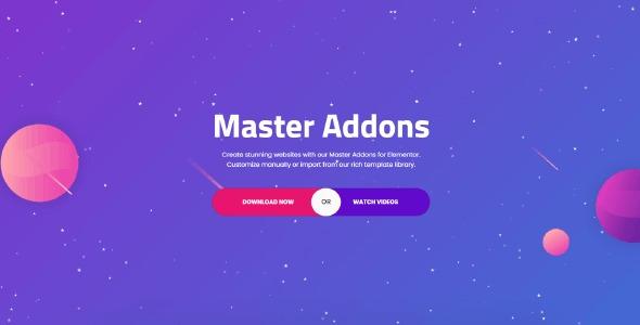 Master Addons for Elementor Nulled Free Download