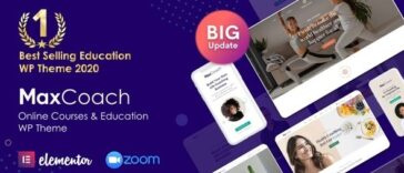 MaxCoach Educational WP Theme Nulled Free Download