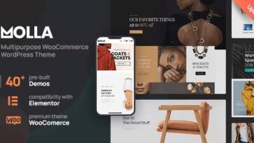 Molla Multi-Purpose WooCommerce Theme Nulled Free Download